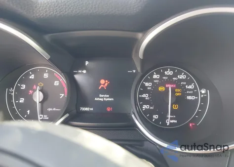 2022 Alfa Romeo Stelvio Ti Awd z USA, uszkodzony, nr VIN ZASPAKBN7N7D30935